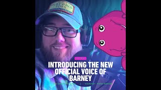 New Barney voice actor koreydurhamvoices [upl. by Nahtanohj]