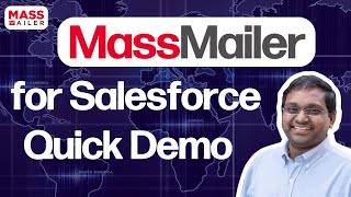 MassMailer for Salesforce Quick Demo [upl. by Ymirej]