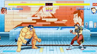 Classic EHonda vs ChunLi Hardest Ultra Street Fighter 2 The Final Challengers [upl. by Arraeic]