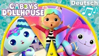 Dreht das Liederrad Singt mit Gabby und ihren Freunden  GABBYS DOLLHOUSE  Netflix [upl. by Gromme976]