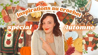 Le plein dinspiration CROCHET pour cet automne  Déco accessoires vêtements [upl. by Siwel975]