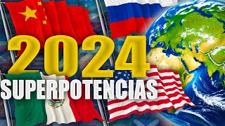 Las 15 Superpotencias del Mundo 2024 🏦 🌎 [upl. by Ymrots]