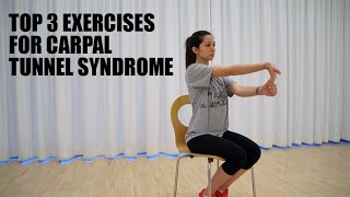 Top 3 Exercises for Carpal Tunnel Syndrome [upl. by Capon]