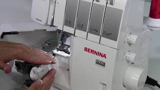 Bernina L450 31 Disengaging the Knife [upl. by Moonier]