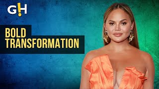 Chrissy Teigen’s Bold Emerald Green Bob – Love It  Entertainment News [upl. by Shermy]