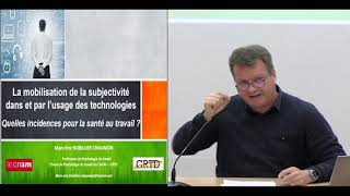 Conférence MarcEric BobillierChaumon 2020 [upl. by Enirtak508]