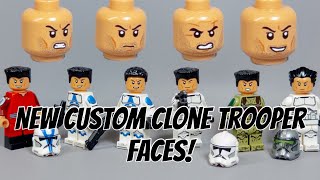 New Custom Clone Trooper Heads [upl. by Jacintha22]