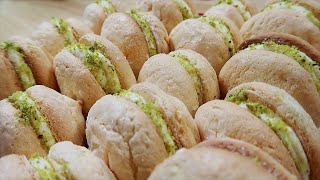 طرز تهیه شیرینی لطیفه خامه ای اصل قنادیهای ایرانی شیرینی عید نوروز Latifeh Persian Original Recipe [upl. by Aicnorev]