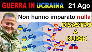 21 Ago HIMARS allOpera DISTRUTTO ENORME ACCAMPAMENTO RUSSO  Guerra in Ucraina [upl. by Ylrahc]