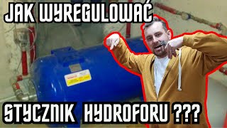 Jak wyregulować włącznik hydroforu  Poradnik Hydraulika instalacjawodna [upl. by Lucretia]