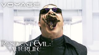 Resident Evil Afterlife  Defeating Wesker  Voyage [upl. by Zetrauq]