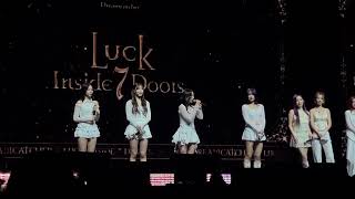 Dreamcatcher NY Concert 11022024  Bye Bye Talk [upl. by Ellehcirt]