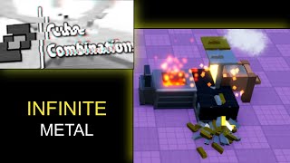 Modded Cube Combination How to Make An INFINITE Metal Farm [upl. by Nerral422]