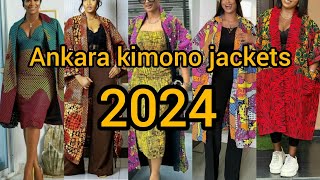 Best Ankara kimono jacket styles for ladies 2024  Ankara styles  Ankara classic dresses [upl. by Almena]