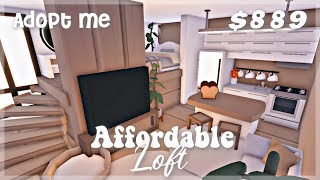 Affordable Loft  House build  Adopt me [upl. by Croteau]