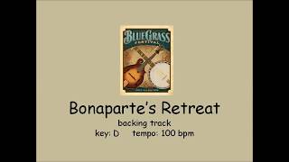 Bonapartes Retreat  bluegrass backing track [upl. by Ahron]