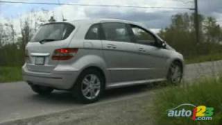 2007 Mercedes B200 Turbo Review by Auto123com [upl. by Neitsirk]