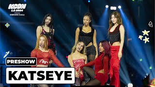 ⭐ PRESHOW  KATSEYE  KCON LA 2024 [upl. by Previdi]