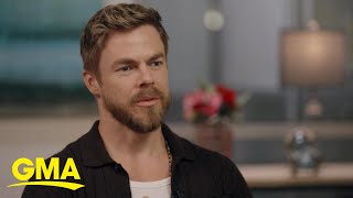 Derek Hough talks returning to dance following his wife Hayley’s recent health scare [upl. by Kcirrem899]