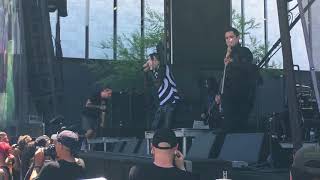 Motionless in White  Soft Live Warped Tour Vegas 2018 [upl. by Anelrats]