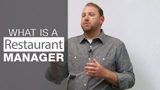 What is the Role of a Restaurant Manager [upl. by Hackett857]