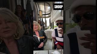 Snoop Martha Stewart at Paris Olympics 2024 shorts viral parisolympics2024 [upl. by Metzgar481]