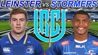 LEINSTER vs STORMERS United Rugby Championship 2023 Live Commentary [upl. by Page774]