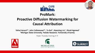 CVPR 2024 paper ProMarkProactive Diffusion Watermarking for Causal Attribution [upl. by Goulden]