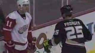 Cleary vs Pronger Jan 23 2008 [upl. by Iroj]