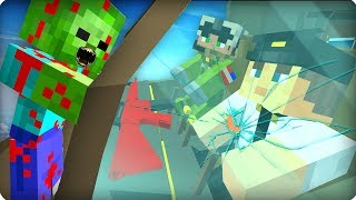 Аварийная посадка самолета ЧАСТЬ 10 Зомби апокалипсис в майнкрафт  Minecraft  Сериал [upl. by Rubi]