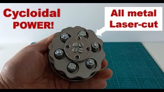 DIY Cycloidal LaserCut AllMetal Robotic Actuator Durable [upl. by Cost]