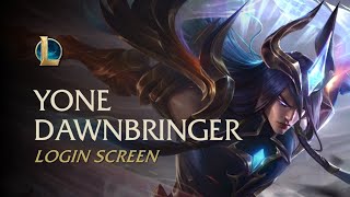 Yone Dawnbringer  Login Screen  MrNasus [upl. by Haslam]