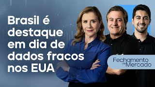 🔴 040924  BRASIL É DESTAQUE EM DIA DE DADOS FRACOS NOS EUA  Fechamento de Mercado [upl. by Fabrice]