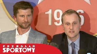 Konferencja nowych władz Wisły Kraków [upl. by Ronald957]