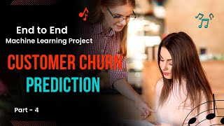 Part  4  Model training amp Hyperparameter tuning  Customer churn prediction  Project 2 [upl. by Nai504]