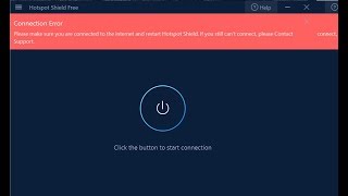 Fix Hotspot Shield Connection Error [upl. by Mohn471]