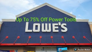 Up To 75 Off At Lowes [upl. by Ertnom]