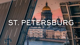 The city of white nights  Saint Petersburg drone video Timelabpro [upl. by Qirat]