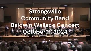 October11 2024 Baldwin Wallace Concert [upl. by Eenej]