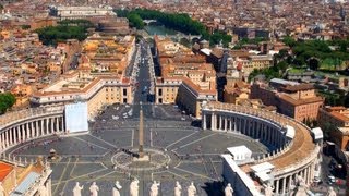 Great views of VATICAN City St Peters Basilica Rome Italy 🇮🇹 [upl. by Ennairrac]