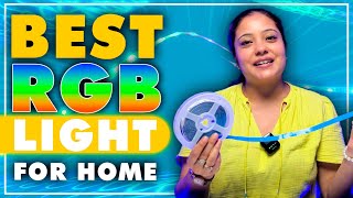 Best RGB Led Lights for Room Gaming Setup  Homemate Led strip Light [upl. by Krilov]