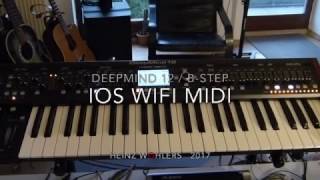 Deepmind 12 Wifi Midi w iPad and BStep [upl. by Edahsalof882]