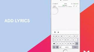 How to Add a Lyrics from the iOS Musixmatch app [upl. by Ladnar]