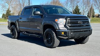 2017 Toyota Tundra SR5 4x4 4WDPRO Leveled Fuel wheels amp Toyo tires 653305 [upl. by Luapnoj596]