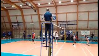 Volley Rybnik  MKS Andrychów 16112024 [upl. by Yorker]