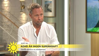 Omdiskuterade diagnosen ADHD  det är INTE en superkraft  Nyhetsmorgon TV4 [upl. by Annaitsirk209]