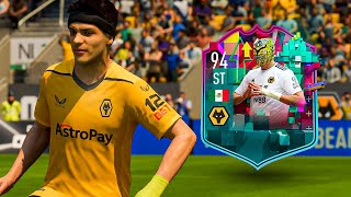 WHAT IS THIS 😳 94 Level Up Jimenez Player Review  FIFA 23 Ultimate Team [upl. by Dollar]