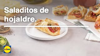 Saladitos de Hojaldre 🧀🥓  Recetas de Aperitivos  Lidl España [upl. by Nnaerb]