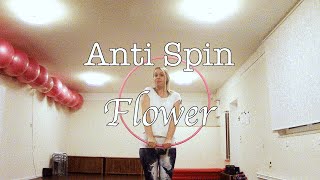 Anti Spin Flower  Hula Hoop Trick auf Deutsch mit SLOMO [upl. by Marjy]