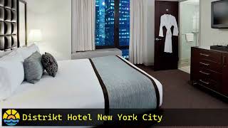 Distrikt Hotel New York City NewYork hotel holiday [upl. by Swiercz]